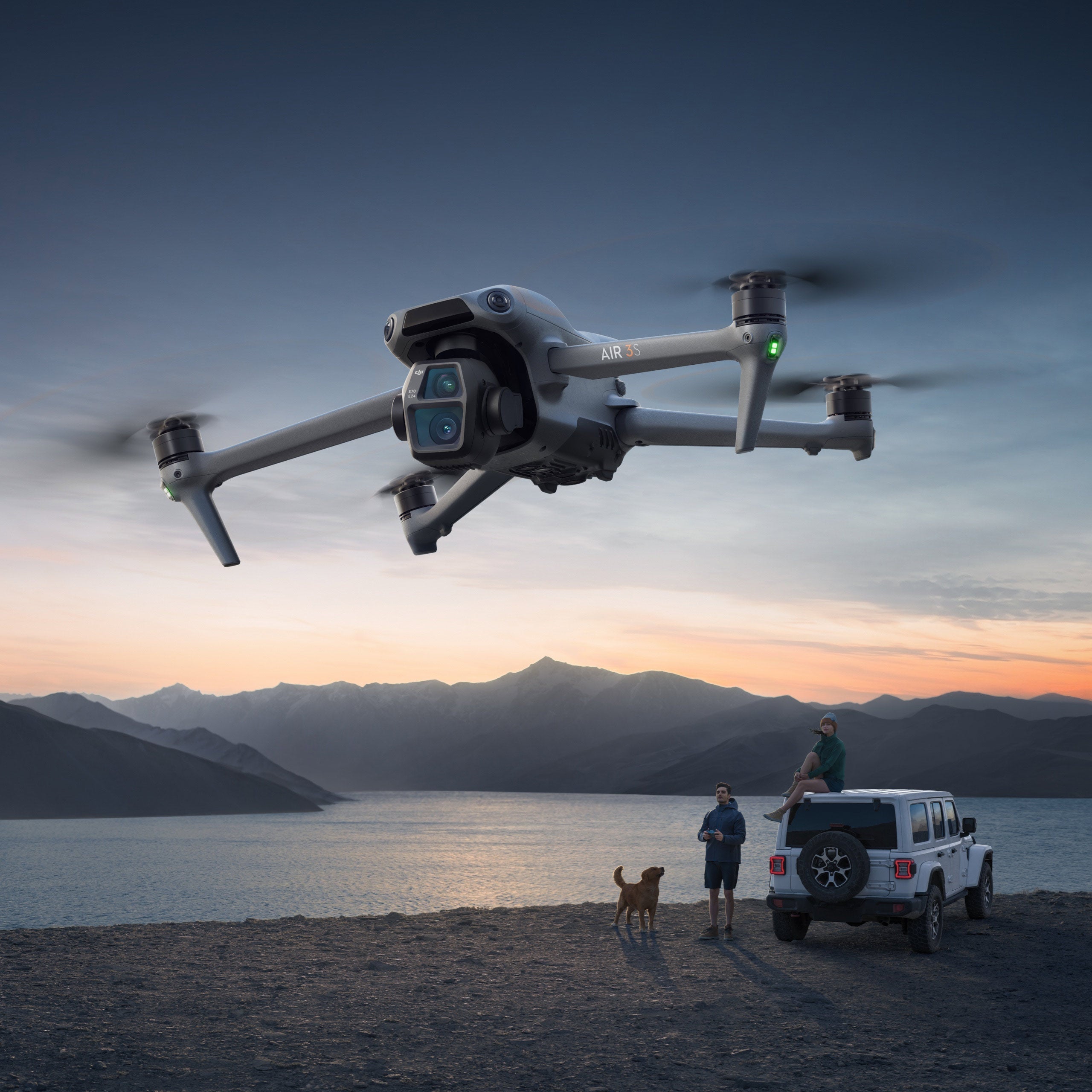DJI Air 3S with RC-N3 Controller